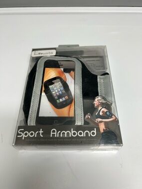Lifeworks Sport Armband - Black & Clear Packaging
